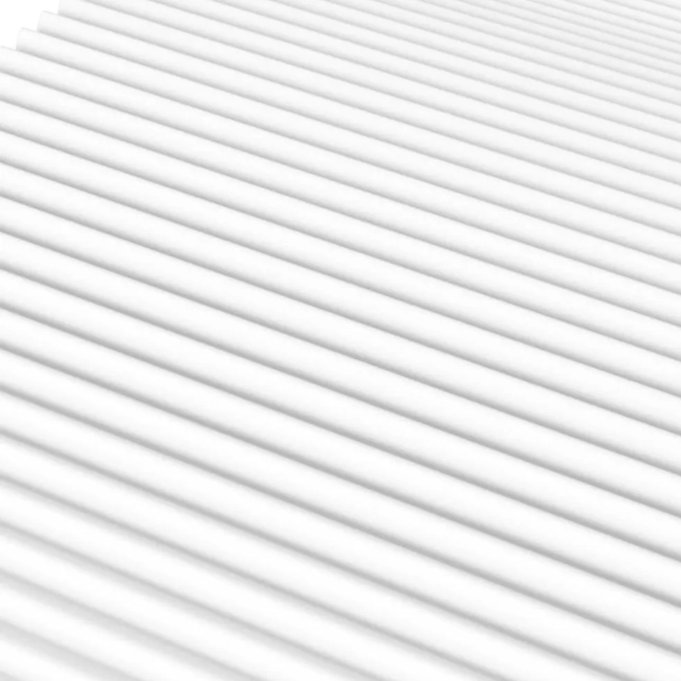 vidaXL Slaapbank met matras 80x200 cm massief grenenhout wit