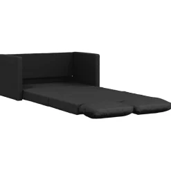 vidaXL Slaapbank vloermodel 2-in-1 122x204x55 cm fluweel wijnrood