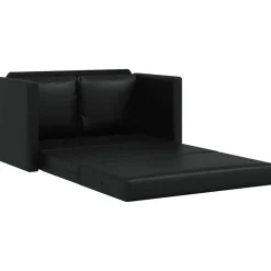 vidaXL Slaapbank vloermodel 2-in-1 122x204x55 cm fluweel wijnrood