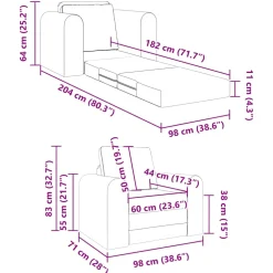 vidaXL Slaapbank Wijnrood 98 x 71 x 83 cm Fluweel