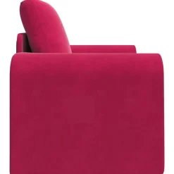 vidaXL Slaapbank Wijnrood 98 x 71 x 83 cm Fluweel