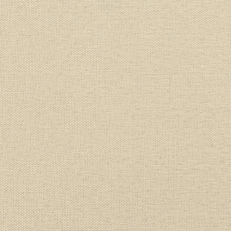 vidaXL Slaapbank 80x200 cm stof crèmekleurig