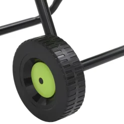 vidaXL Slanghaspelkar met 30 m slang PVC groen