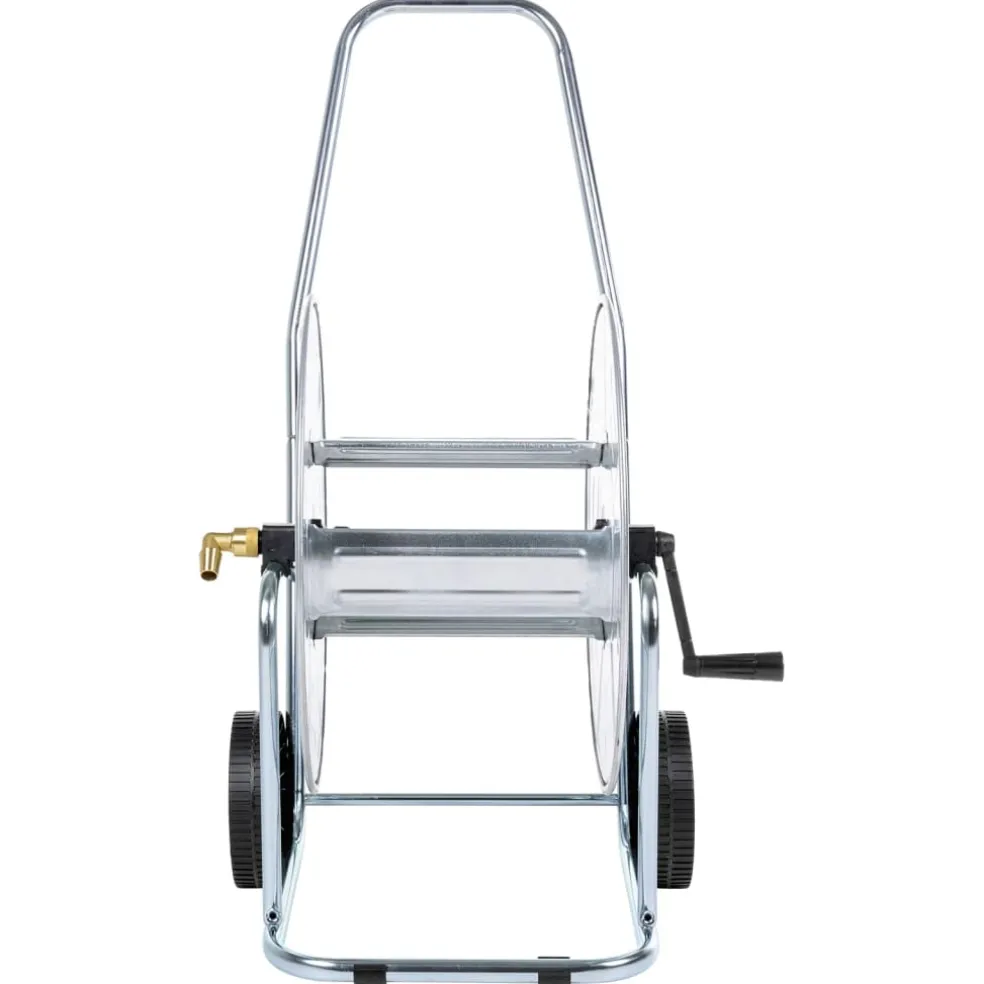 vidaXL Slanghaspelkar voor 80 m 3/4" slang staal