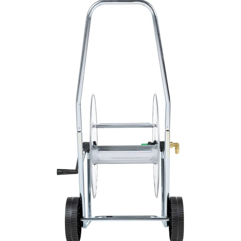 vidaXL Slanghaspelkar voor 80 m 3/4" slang staal