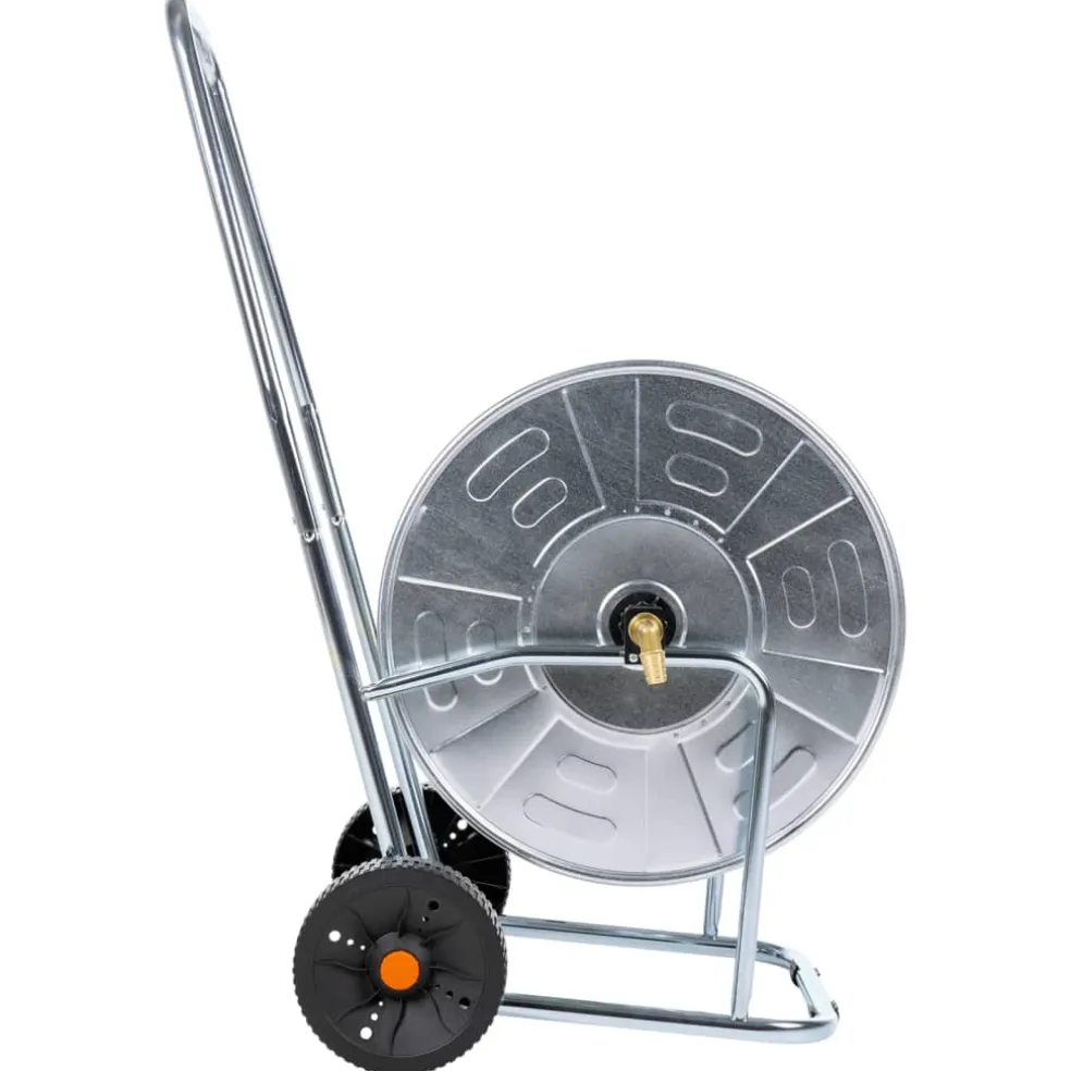 vidaXL Slanghaspelkar voor 80 m 3/4" slang staal