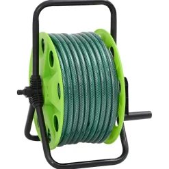 vidaXL Slanghaspel met slangkoppelset 0,5