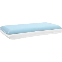 vidaXL Slapen kussen 80 x 40 x 12 cm Medium Gelschuim Wit