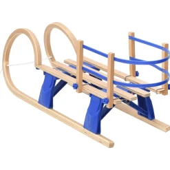 vidaXL Slee met rugleuning inklapbaar 110 cm multiplex
