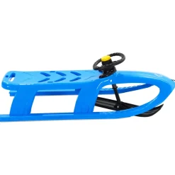 vidaXL Slee met stuur 102,5x40x23 cm polypropeen blauw