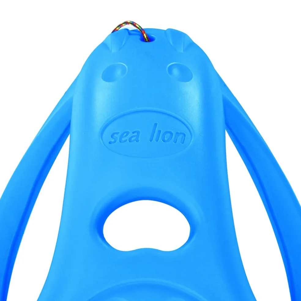 vidaXL Slee 80x39,5x25,5 cm polypropeen blauw