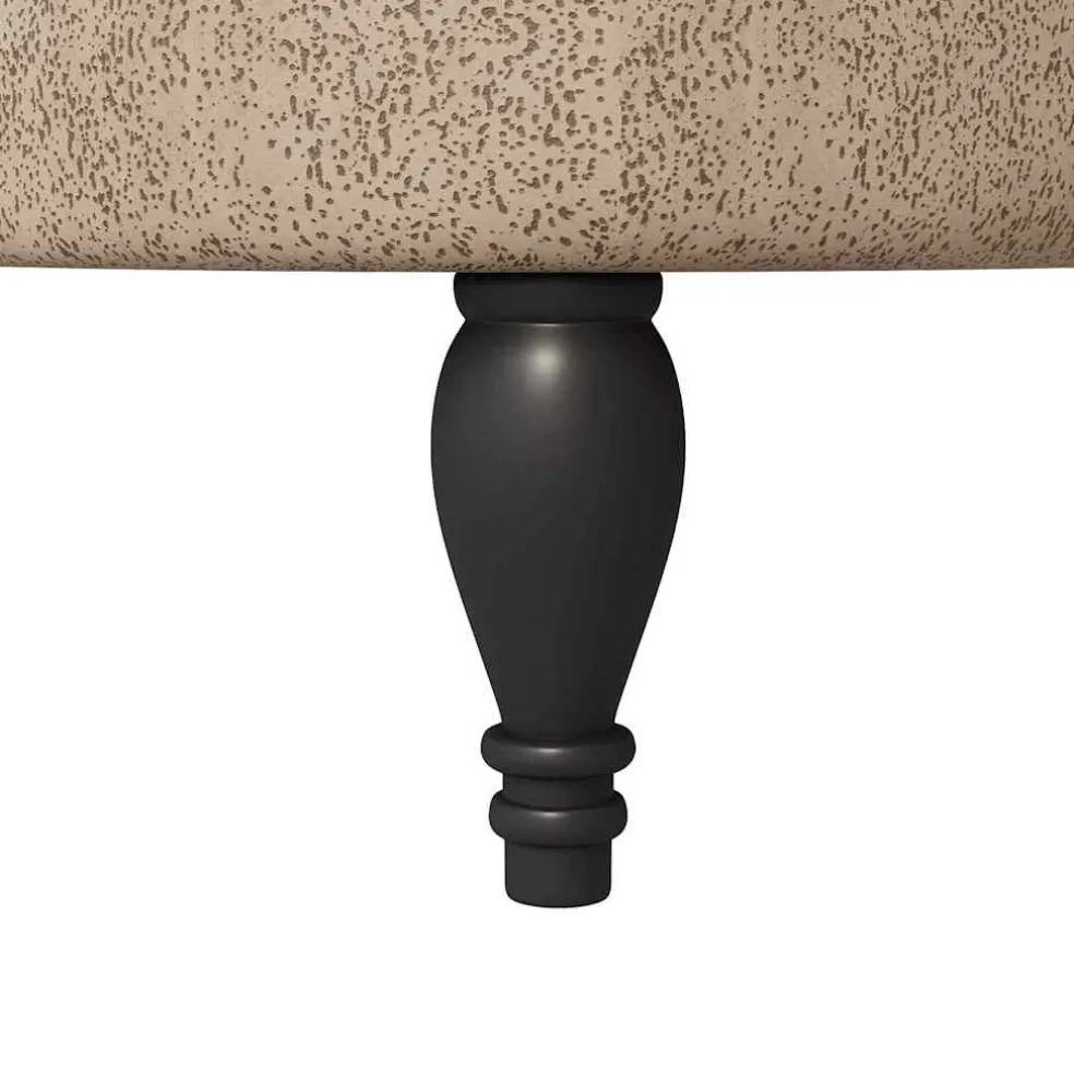 vidaXL Slipper Stoel Lichtgrijs 56,5 x 70 x 110 cm Nep Suede Leer