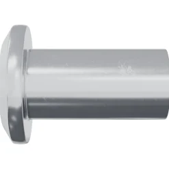 vidaXL Slotmoer 2 st Nikkel M6 x 15 mm Staal