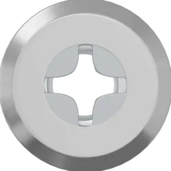 vidaXL Slotmoer 2 st Zilver M6 x 15 mm Staal