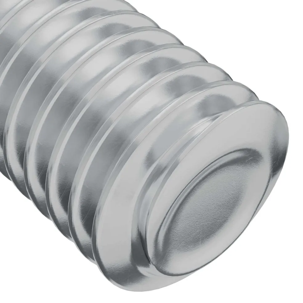 vidaXL Slotschroef Effen 2 st zilver M6 x 12 mm Staal