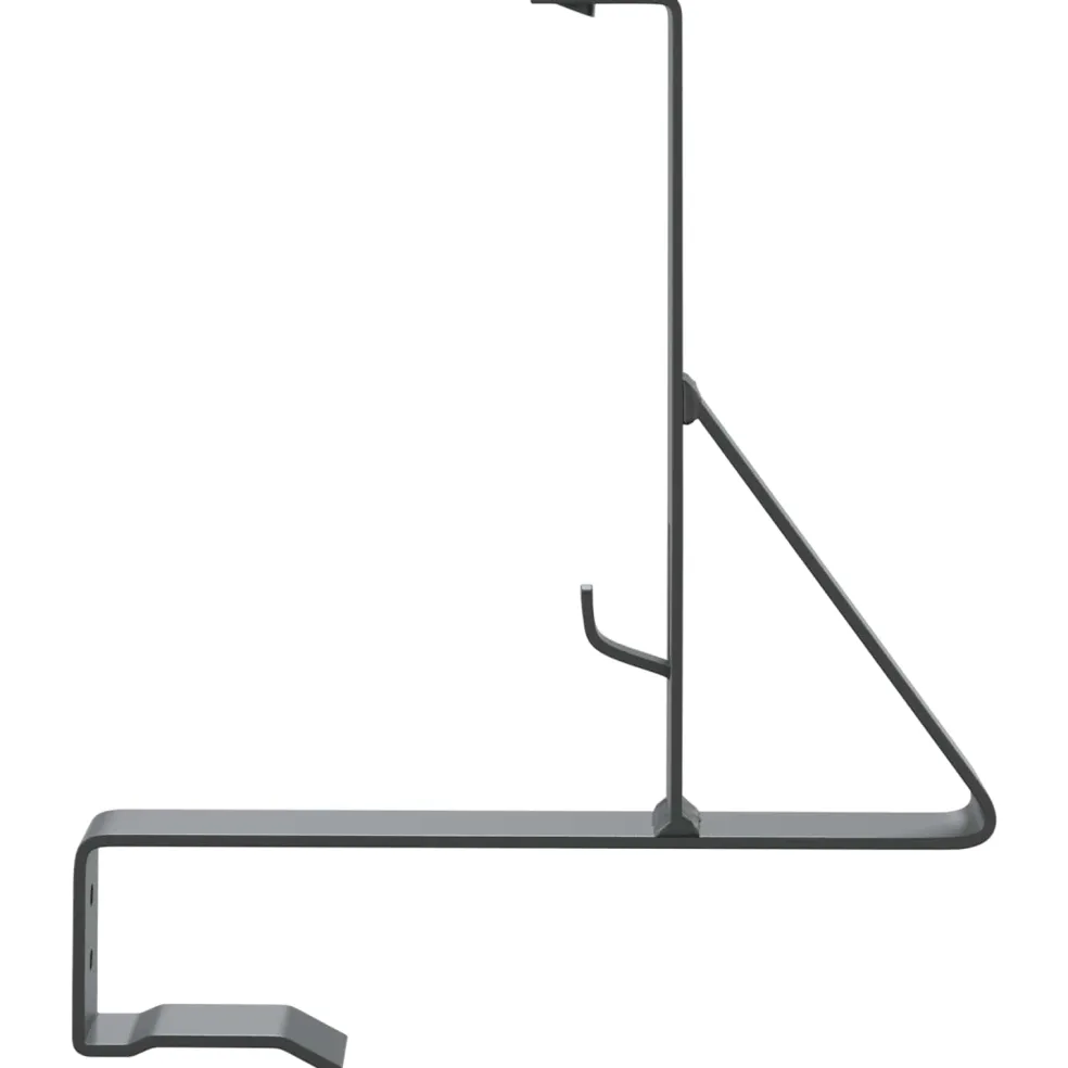 vidaXL Sneeuwbeveiligingsteun Antraciet 29,5 x 3 x 34,5 cm Staal