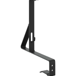 vidaXL Sneeuwbeveiligingsteun Zwart 29,5 x 3 x 34,5 cm Staal