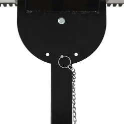 vidaXL Sneeuwploeg handbediend met wielen 100x44 cm
