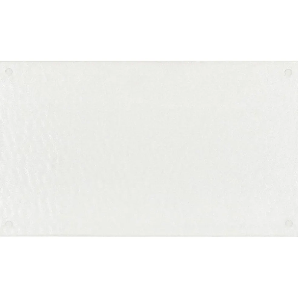 vidaXL Snijplanken 2 st met transparant bubbelpatroon gehard glas