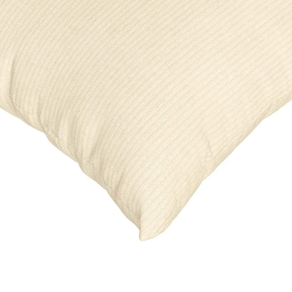 vidaXL Sofa Kussens 2 stuks Crème 50 x 30 cm Cordstof