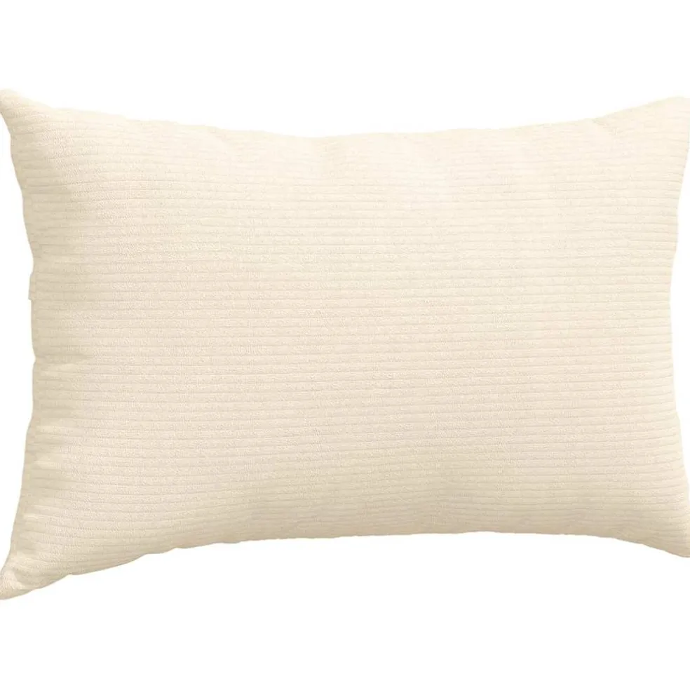 vidaXL Sofa Kussens 2 stuks Crème 50 x 30 cm Cordstof