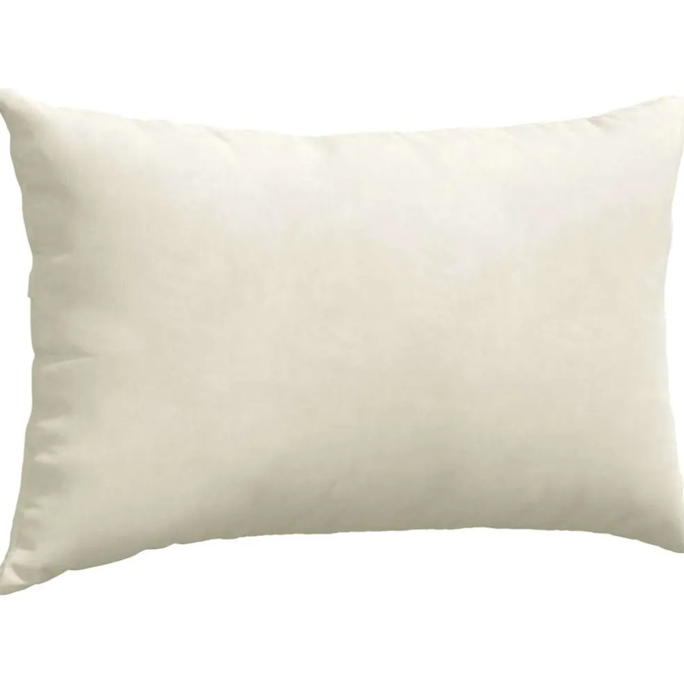 vidaXL Sofa Kussens 2 stuks Crème 50 x 30 cm Cordstof