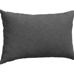 vidaXL Sofa Kussens 2 stuks Donkergrijs 50 x 30 cm Cordstof
