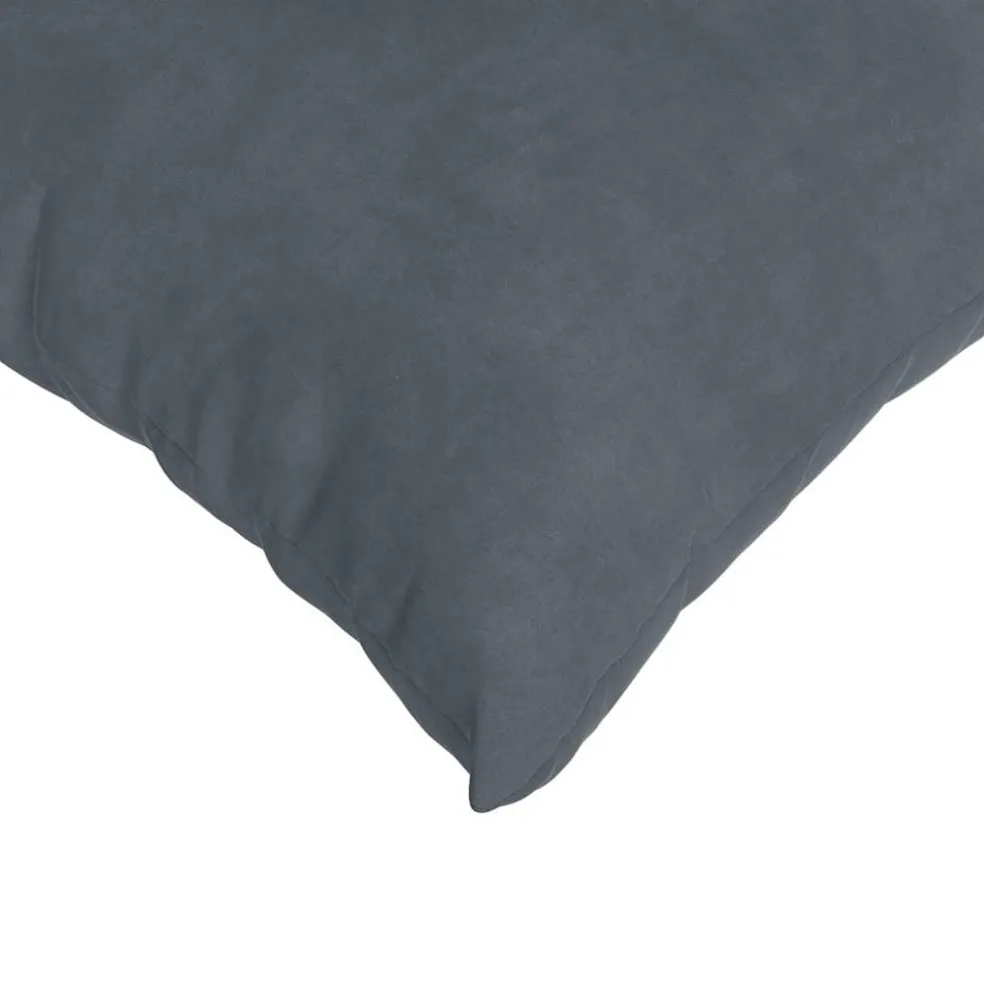 vidaXL Sofa Kussens 2 stuks Donkergrijs 50 x 30 cm Cordstof