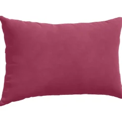 vidaXL Sofa Kussens 2 stuks Wijnrood 50 x 30 cm Cordstof