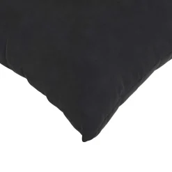 vidaXL Sofa Kussens 2 stuks Zwart 50 x 30 cm Cordstof