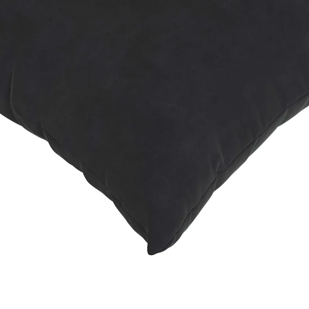 vidaXL Sofa Kussens 2 stuks Zwart 50 x 30 cm Cordstof