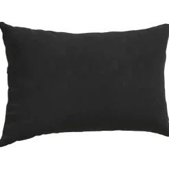 vidaXL Sofa Kussens 2 stuks Zwart 50 x 30 cm Cordstof