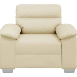 vidaXL Sofastoel Crème 100x81x84 cm Kunstleer