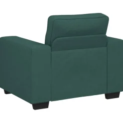 vidaXL Sofastoel Donkergroen 100x77x82 cm Stof