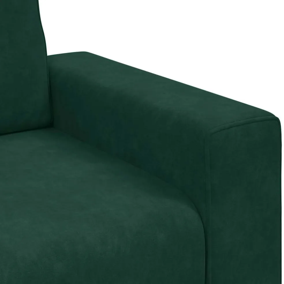 vidaXL Sofastoel Donkergroen 100x77x82 cm Fluweel