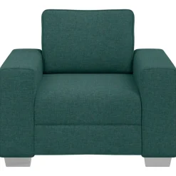 vidaXL Sofa Stoel Donkergroen 100 cm Stof