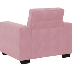 vidaXL Sofastoel Roze 100x77x82 cm Fluweel