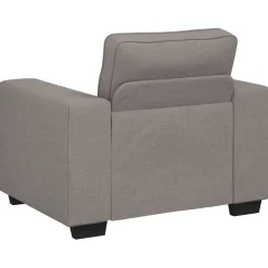 vidaXL Sofastoel Taupe 100x77x82 cm Stof
