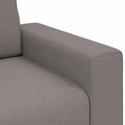 vidaXL Sofastoel Taupe 100x77x82 cm Stof