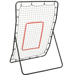 vidaXL Softbal Rebounder 88x79x137 cm staal