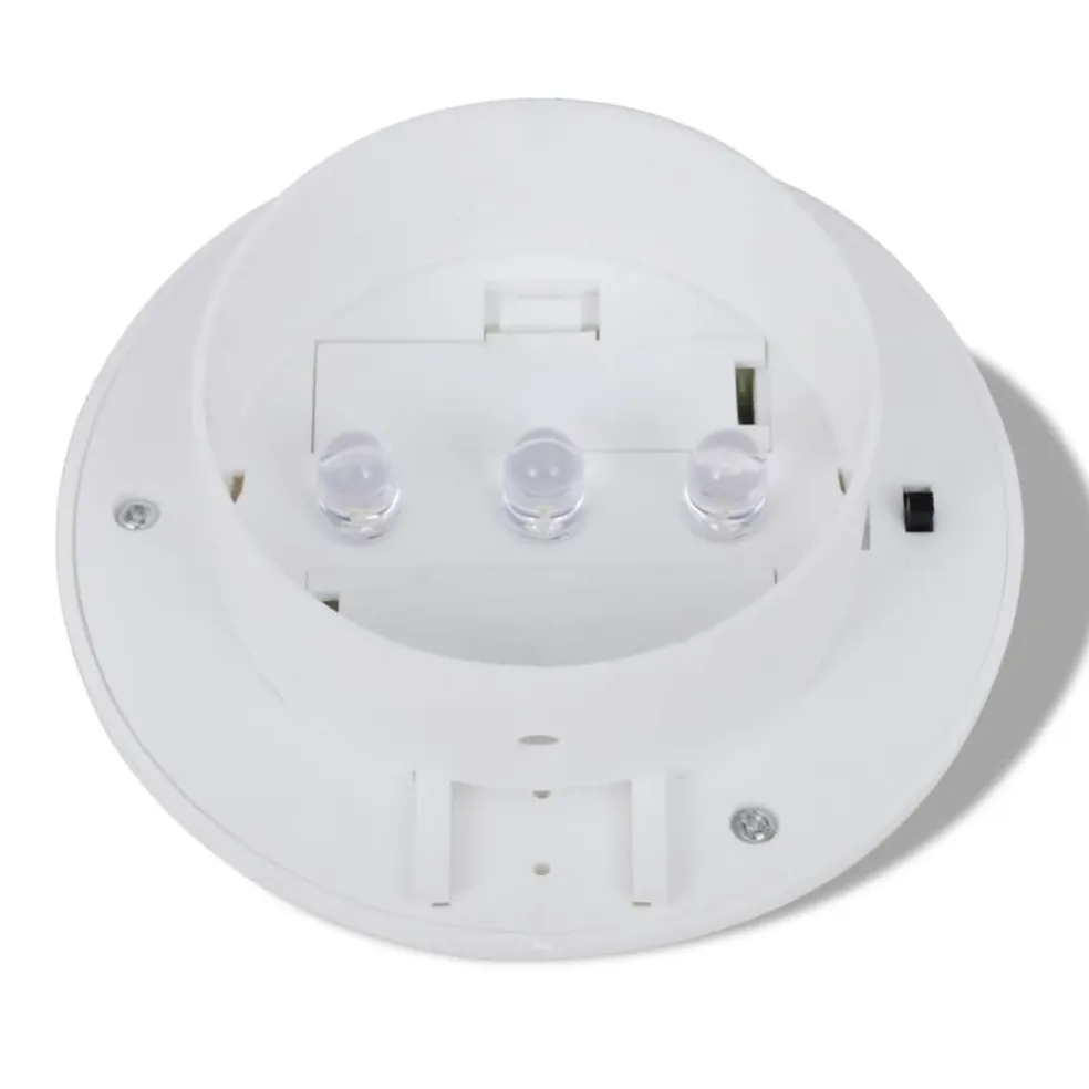 vidaXL Solar buitenlampset 6 stuks wit