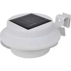 vidaXL Solar buitenlampset 6 stuks wit