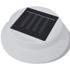 vidaXL Solar buitenlampset 6 stuks wit