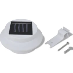 vidaXL Solar buitenlampset 6 stuks wit