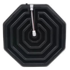 vidaXL Solar douche 20 L aluminium HDPE