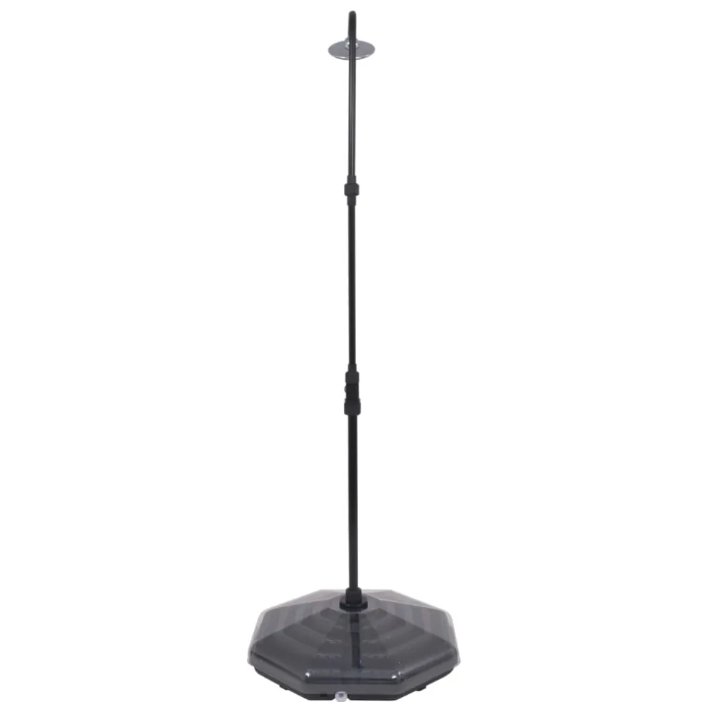 vidaXL Solar douche 20 L aluminium HDPE