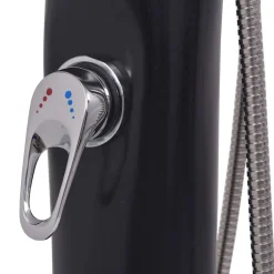 vidaXL Solar douche 8 L PVC staal