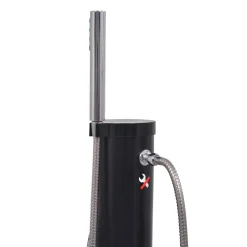 vidaXL Solar douche 8 L PVC staal