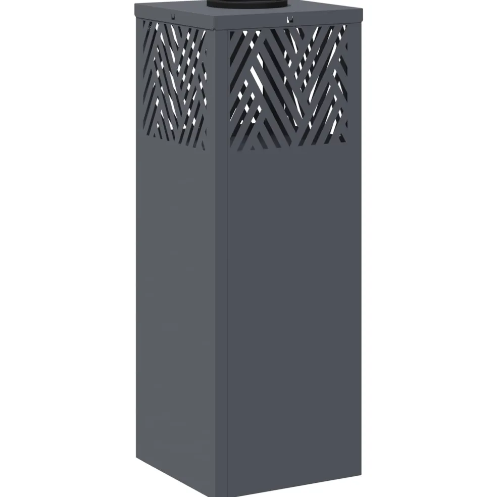vidaXL Solar LED Pad Licht 2 st Warmwit 18 x 18 x 50 cm