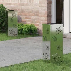 vidaXL Solar LED Pad Licht 2 st Warmwit 18 x 18 x 50 cm